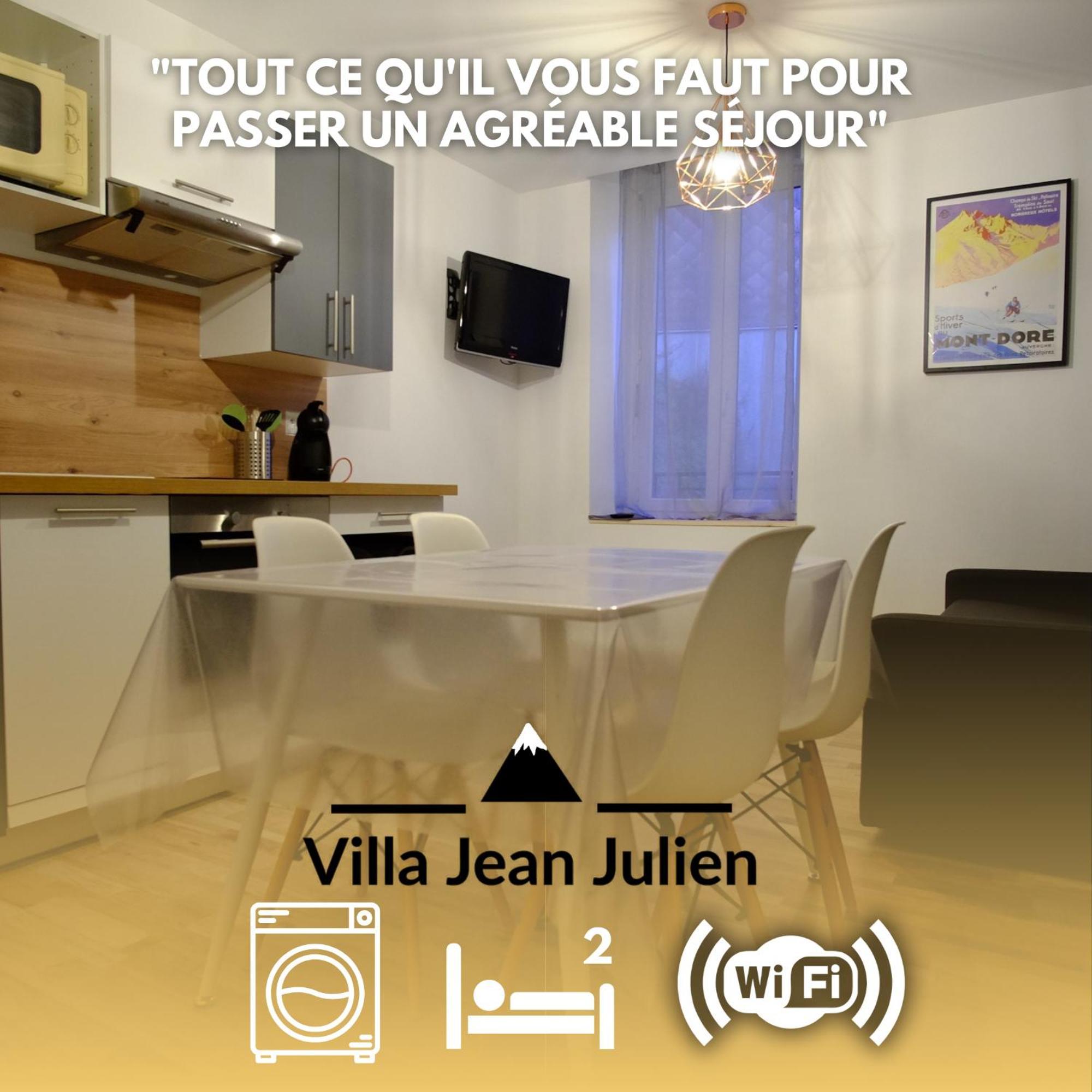 Villa Jean Julien - Le Guéry - Appartement T2bis - 2 chambres - 4 personnes Le Mont-Dore Extérieur photo